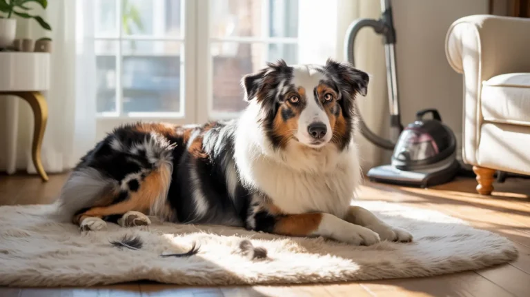 australian shepherd shedding