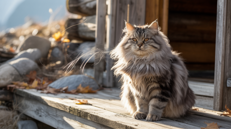 siberian cat coat and shedding